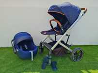 Pack Cybex Balios S + Ovo Cloud z com adaptadores