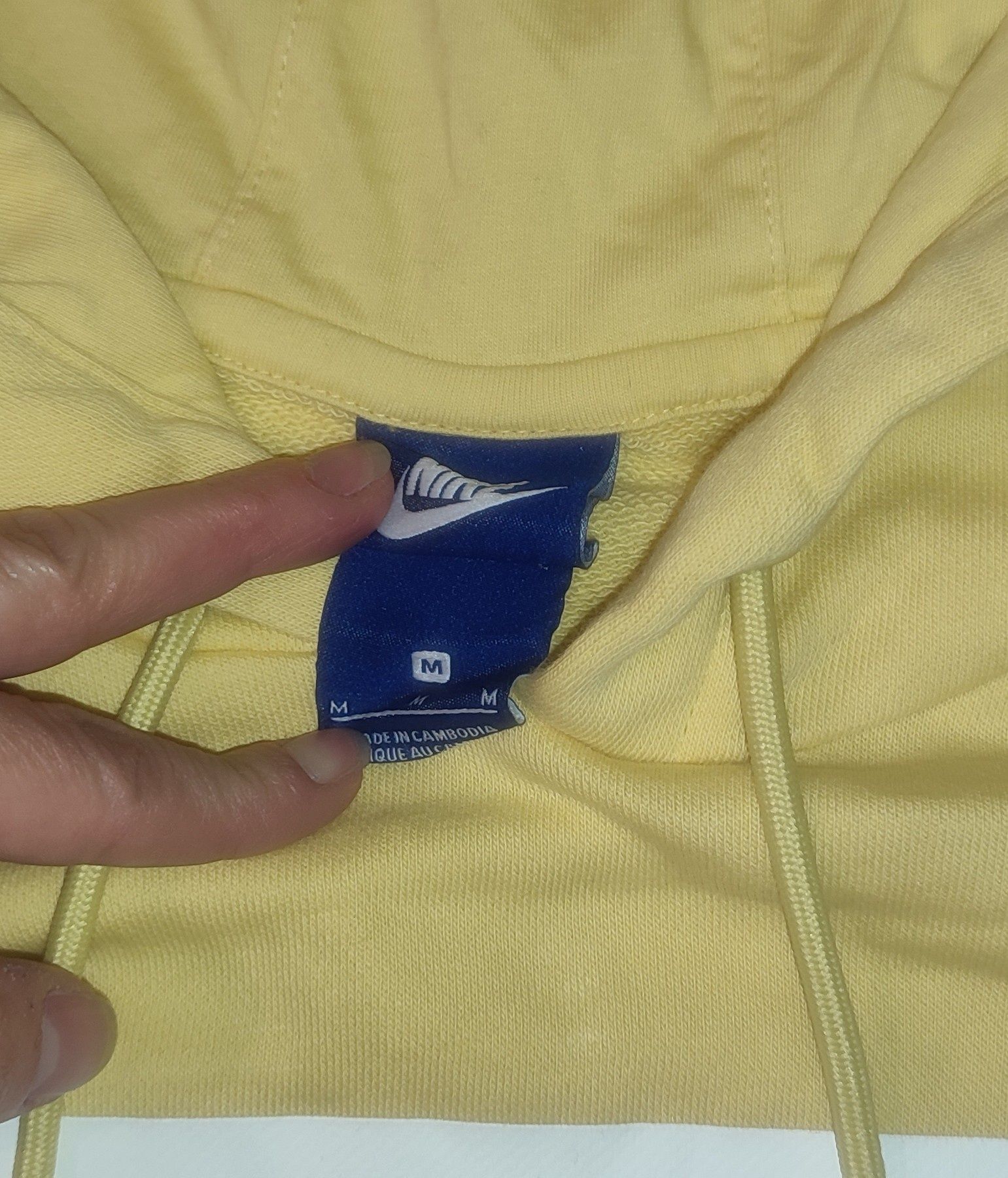 Bluza Nike r. M cytrynowa