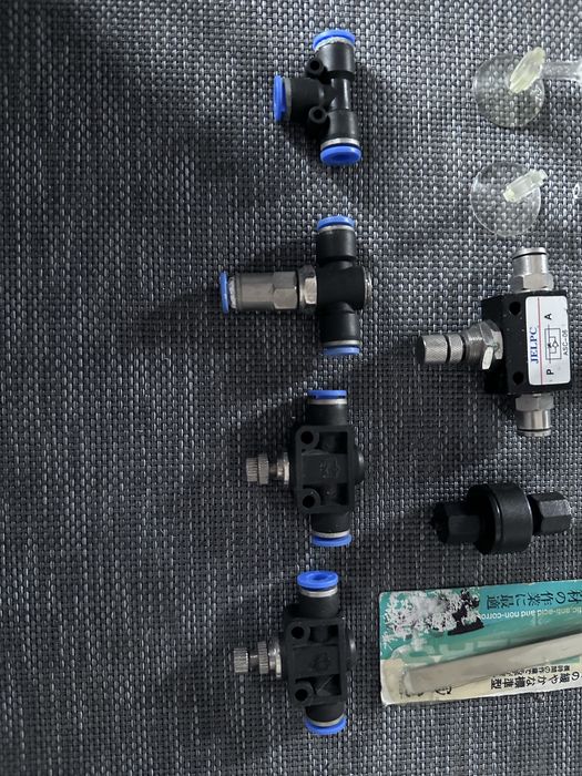 CO2 для акваріума фітінги счетчік пузирьков кран пінцет