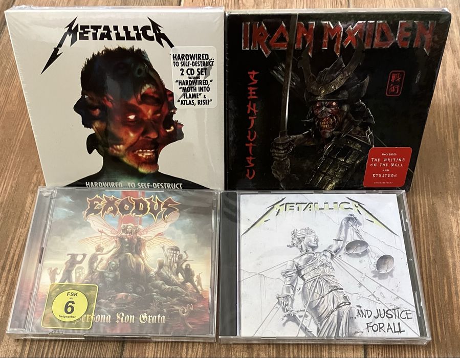 Iron Maiden, Metallica, Exodus, Anthrax