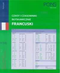 Czasy i czasowniki błyskawicznie. Francuski PONS - praca zbiorowa