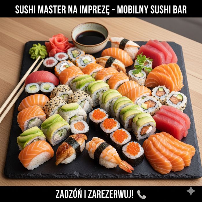 Sushi Master na Imprezę - Mobilny Sushi Bar