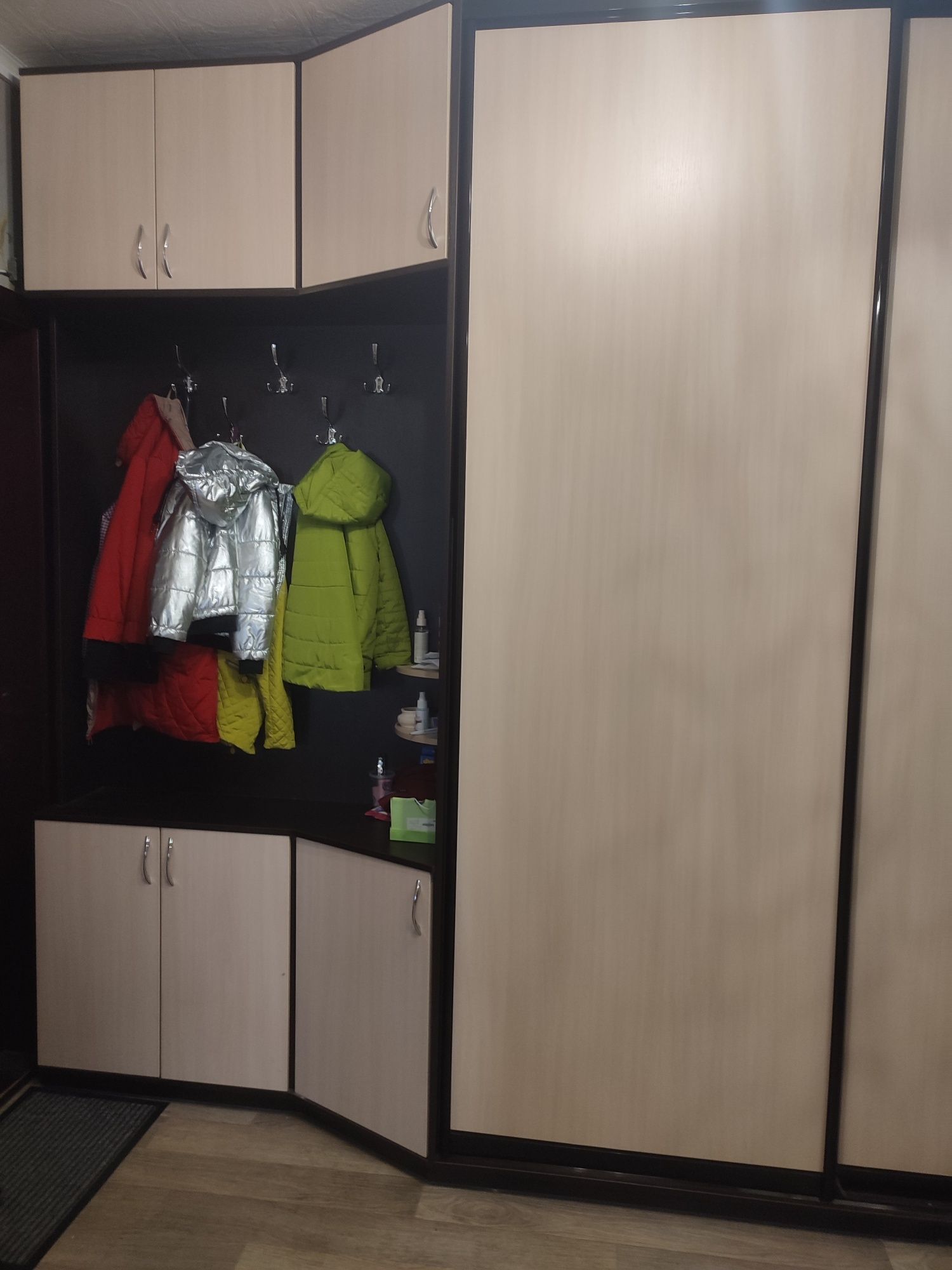 Большой шкаф купе для прихожей