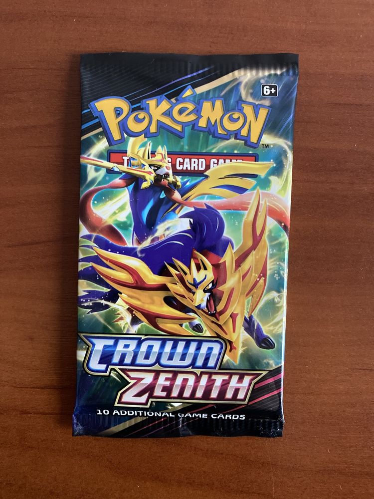 Pokemon tcg Crown zenith booster 4 szt