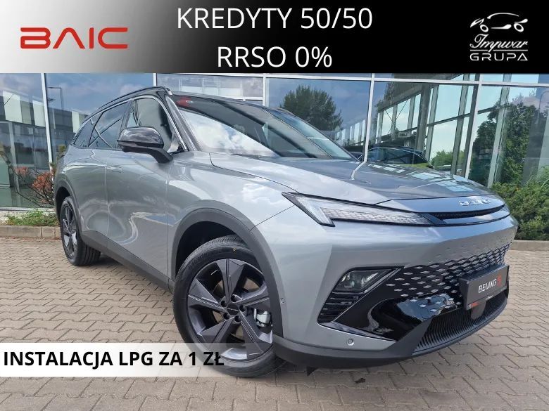 BAIC 5 Kamery 360 / Wentylacja Foteli / Podgrzewana: Szyba i Kierownica