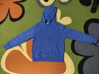 Bluza z kapturem, niebieska, 134-140