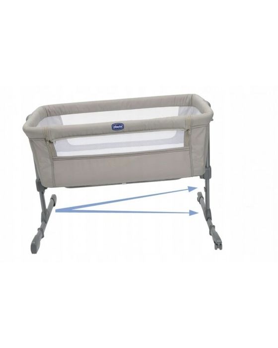 Ліжко ліжечко приставне дитяче Chicco next2me Essential нове