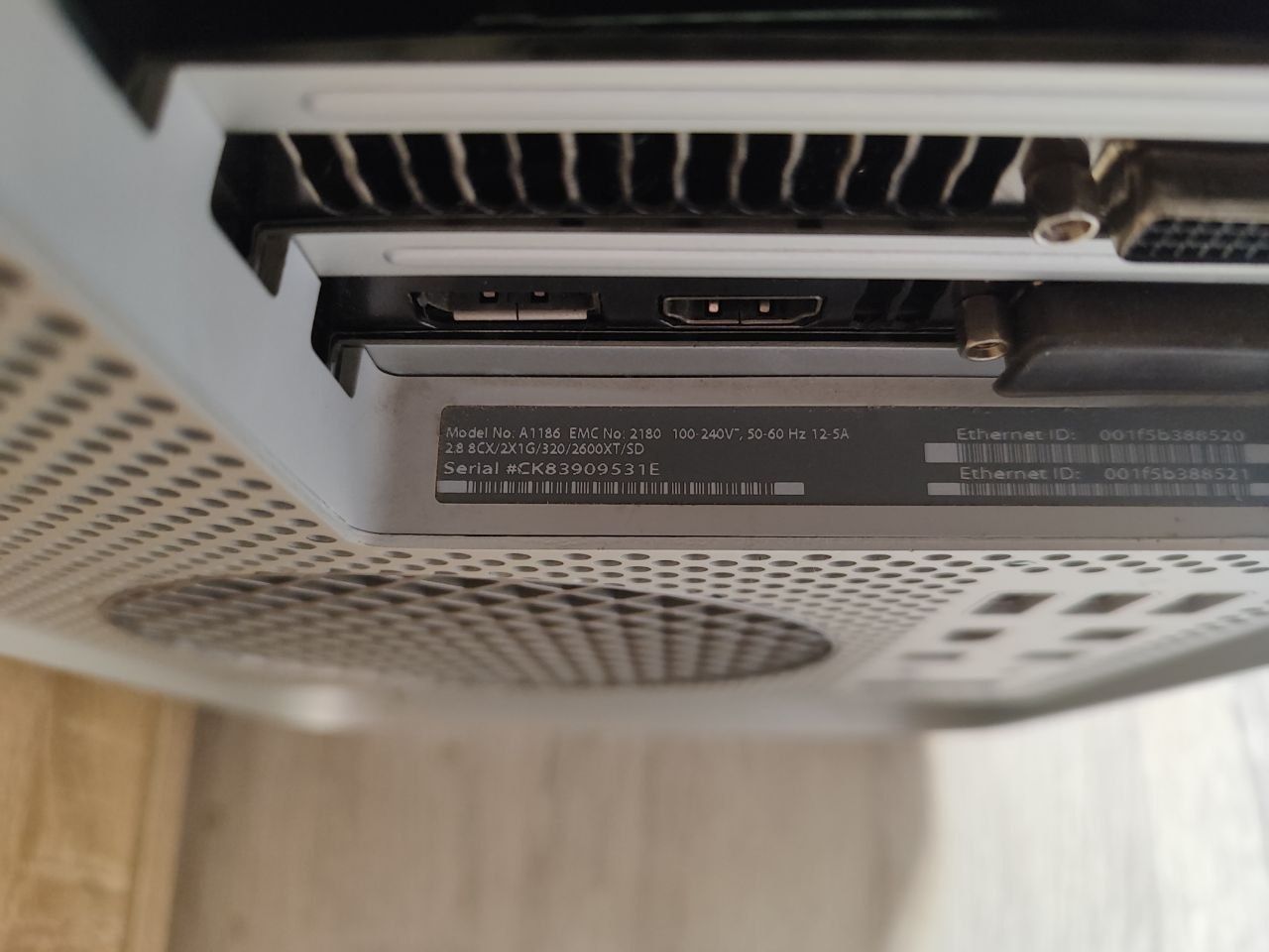 Комп'ютер Apple Mac Pro A1186 2008