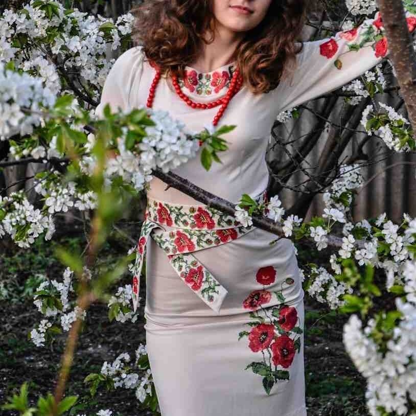 Вишита сукня святкова