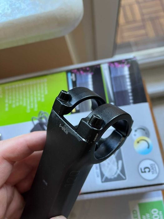 Mostek rowerowy prosty 120mm 5-6Nm