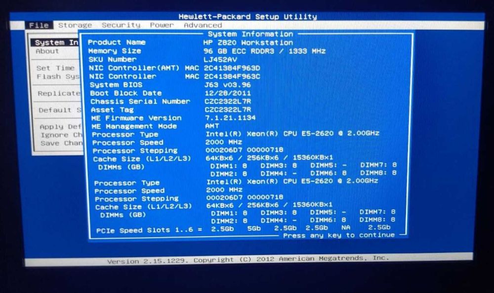 Продам дві робочі станції HP Z820 (ціна за дві)