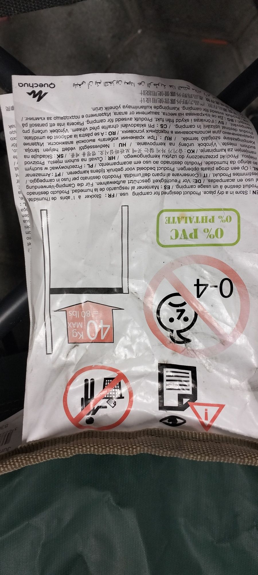 Cadeira dobrável