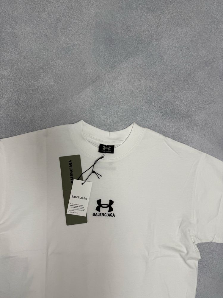 футболка Balenciaga X Underarmour White S M L