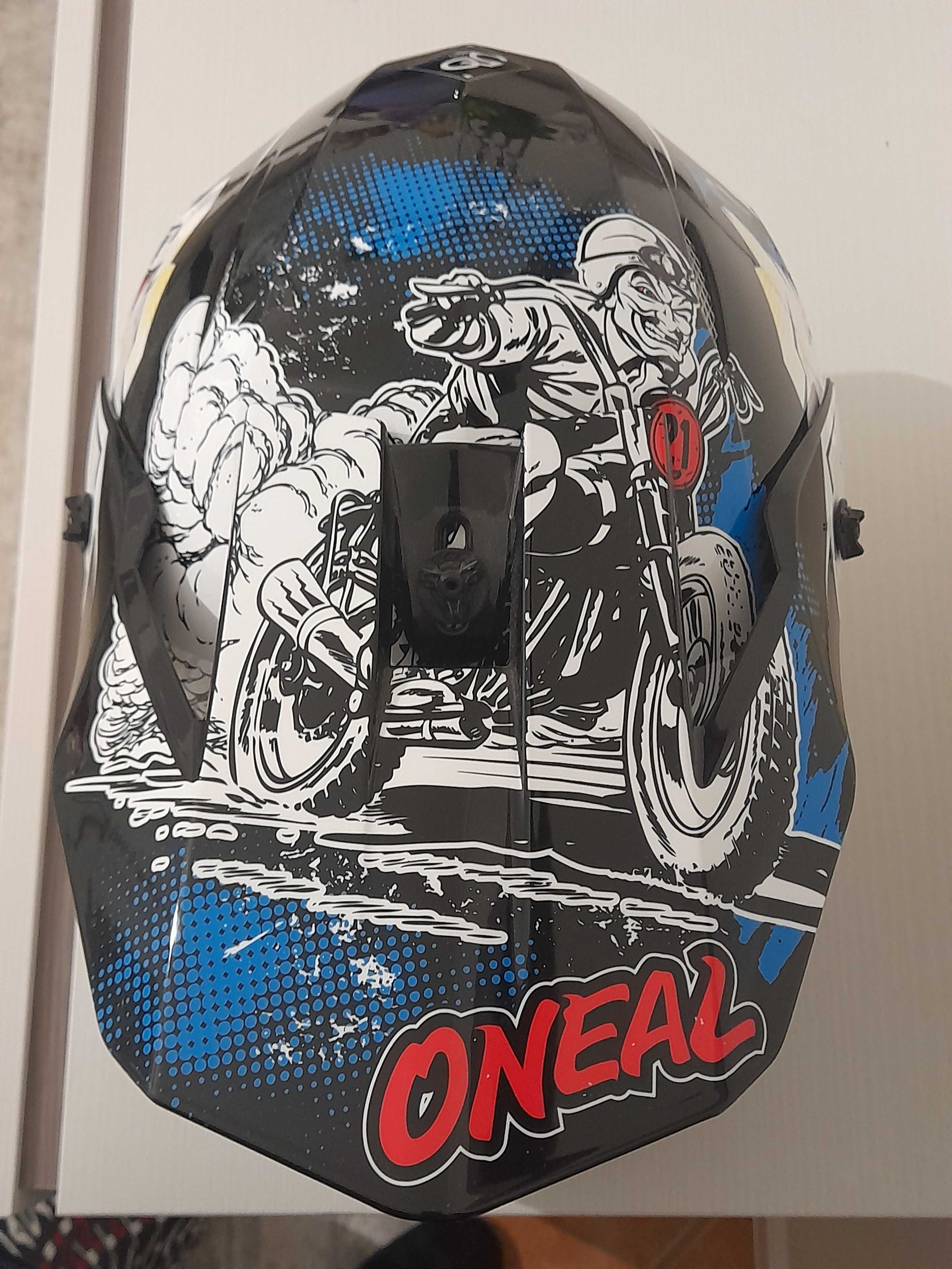 Capacete cross oneal