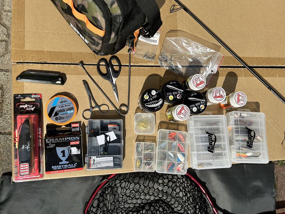 Cały sprzęt wędkarski, Delphin, Shimano, Mitchell, Corny Tsuri, Libra