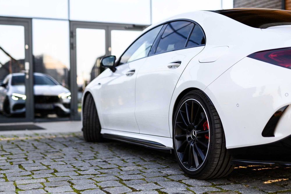 Auto do ślubu – Mercedes CLA 35 AMG biały