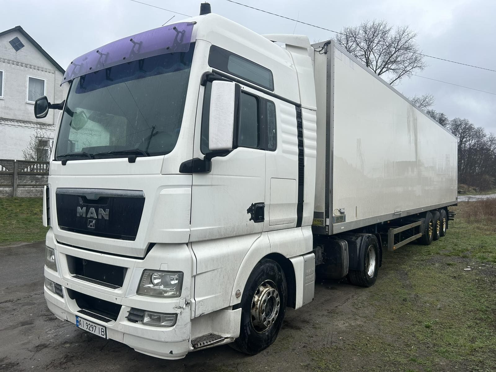 MAN TGX 18.440 euro4, 721 тис. км. пробігу, сцепка Реф, рама, SAF