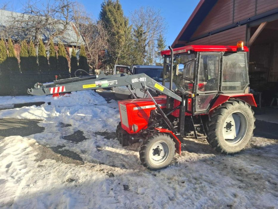 C360 2-sekcyjny C 330 WOL-MET tur łyżka widły ładowacz czołowy Dowóz