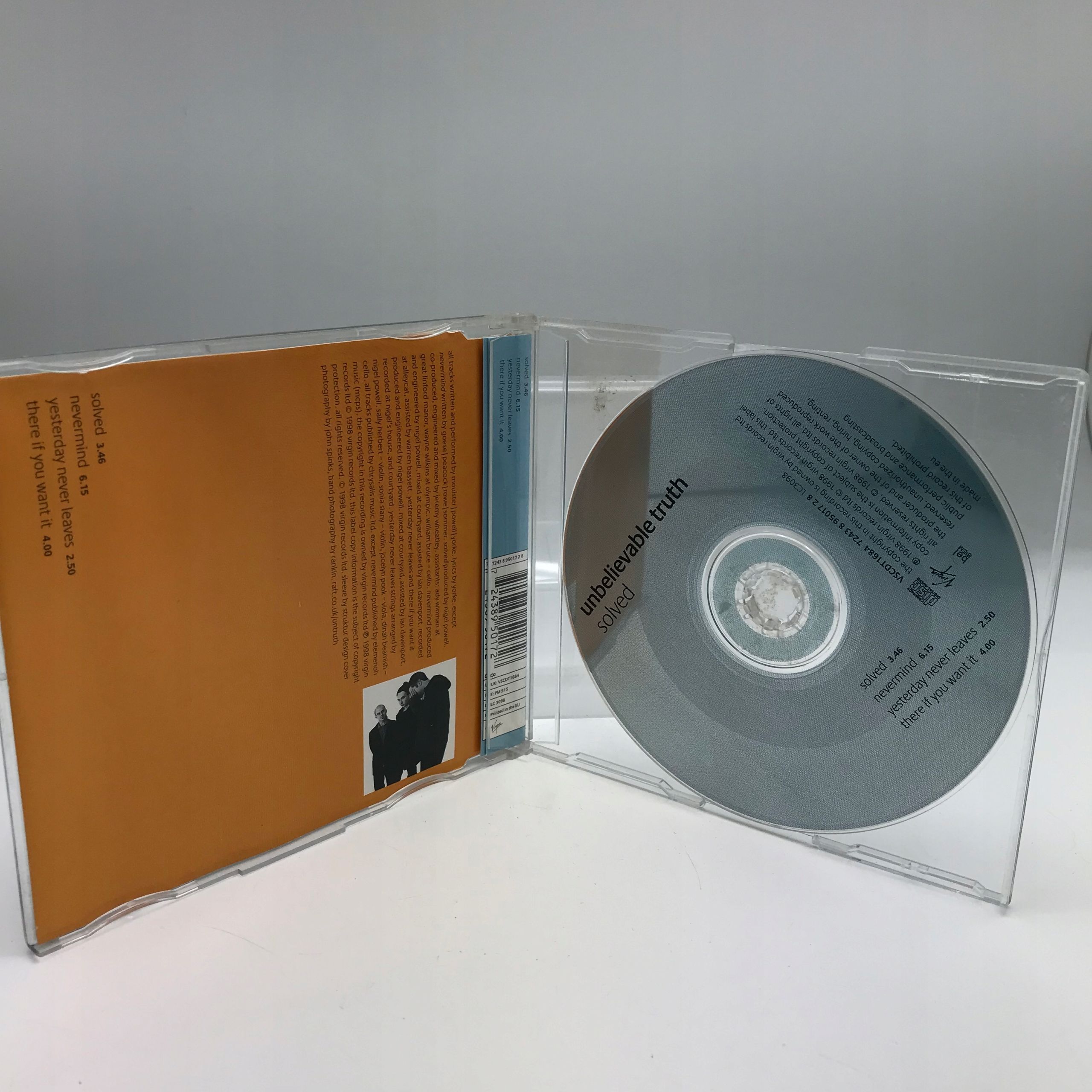 cd - unbelievable truth - solved