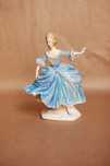 Figurka dama taniec ENS porcelana