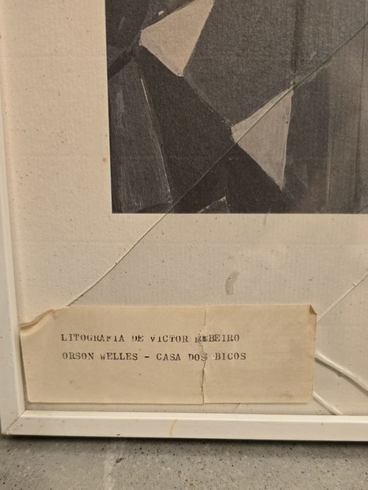 Litografia sobre papel - Victor Ribeiro
