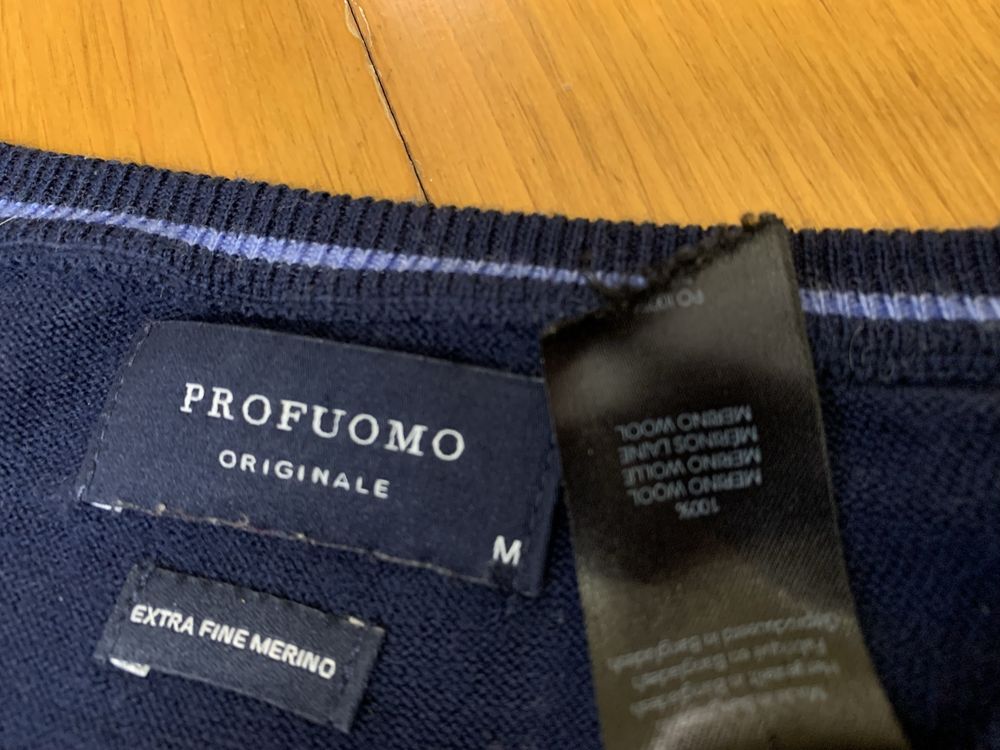 Profuomo Нідерланди. Светр, джемпер 100% шерсть меріноса