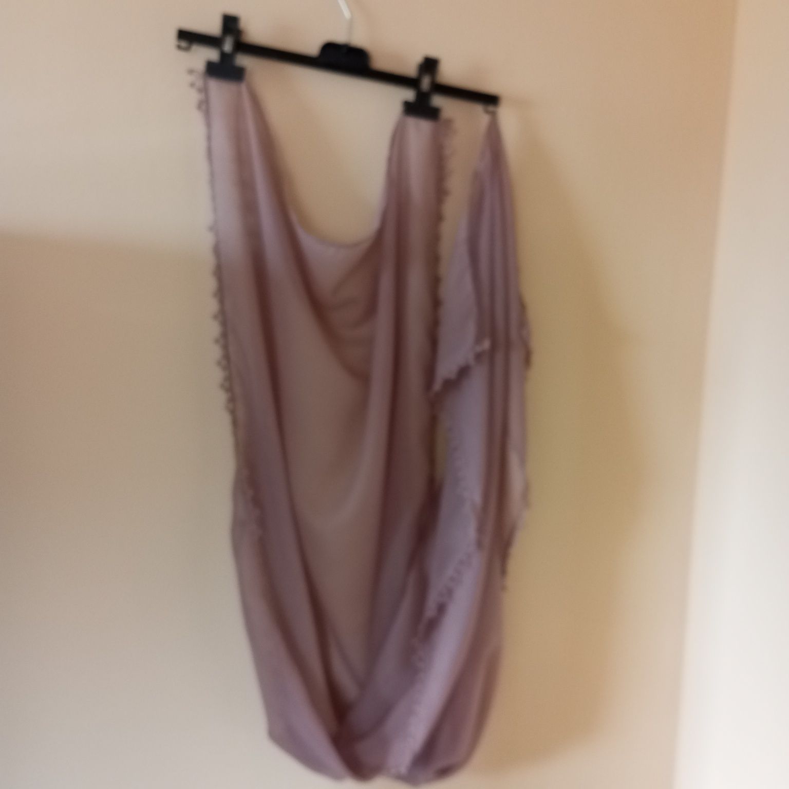 długi cienki szalik/letni turban/ opaska plażowa - 175x60 cm
