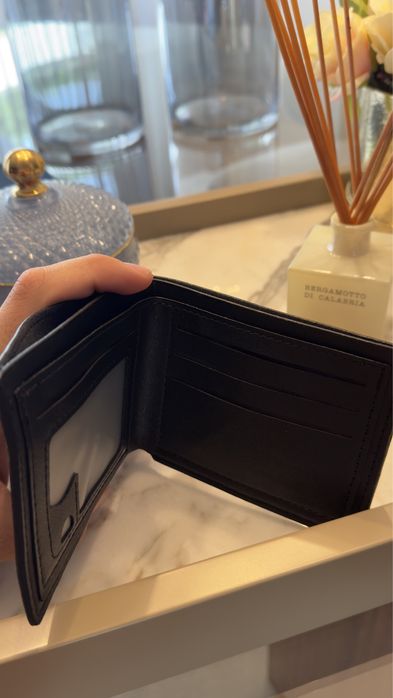 Carteira de couro personalizavel