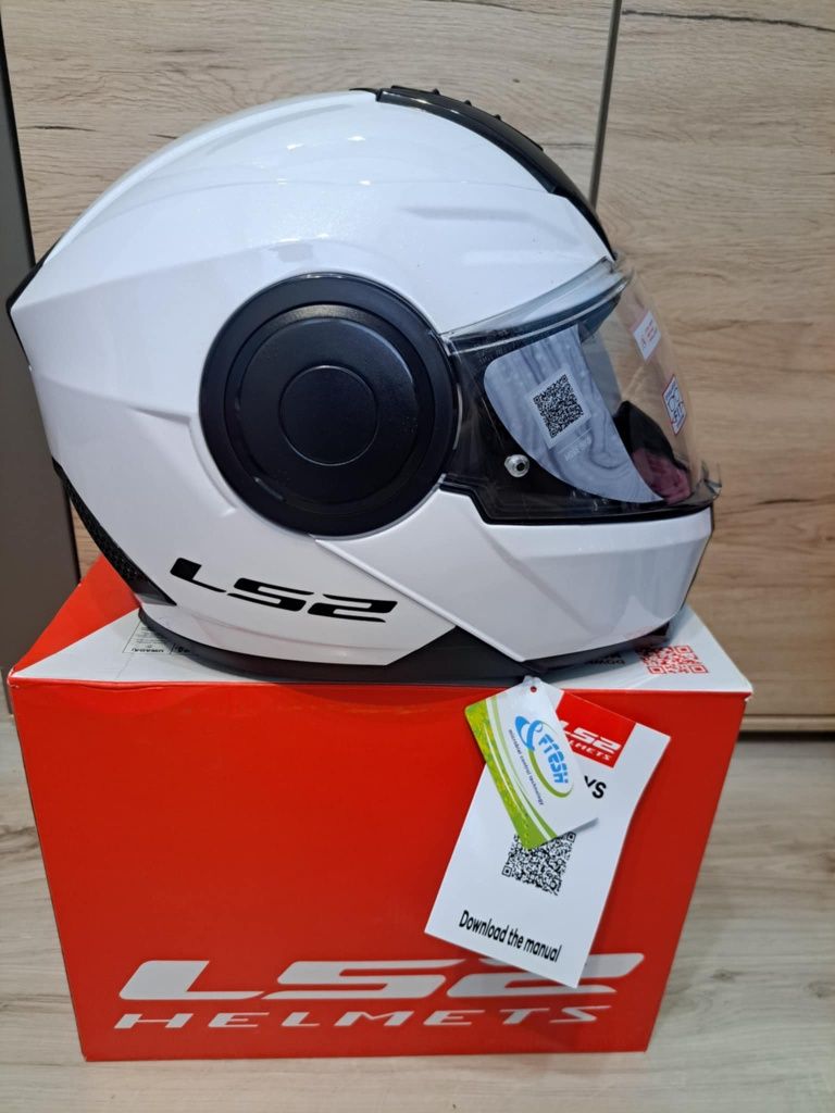 Kask motocyklowy szczękowy Ls2 (ff902 scope) z blendą przeciwsłoneczną