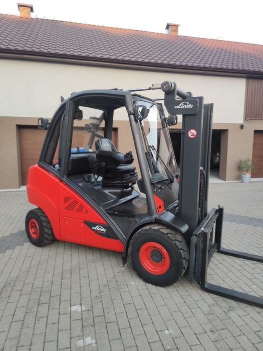 Wózek widłowy Linde H30 niski z wolnym skokiem