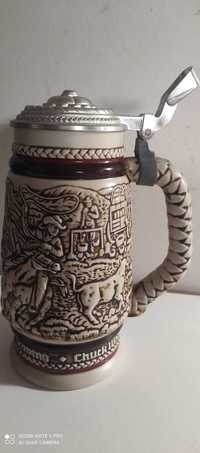 KUFEL - AVON  WESTERN  THEMED  STEIN  1980 r. piękny kolekcjonerski