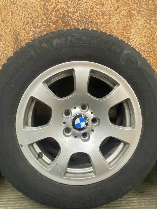 Колеса в зборі bmw 5 e60 5x120 7jx16 is20 комплект з зимовою гумою
