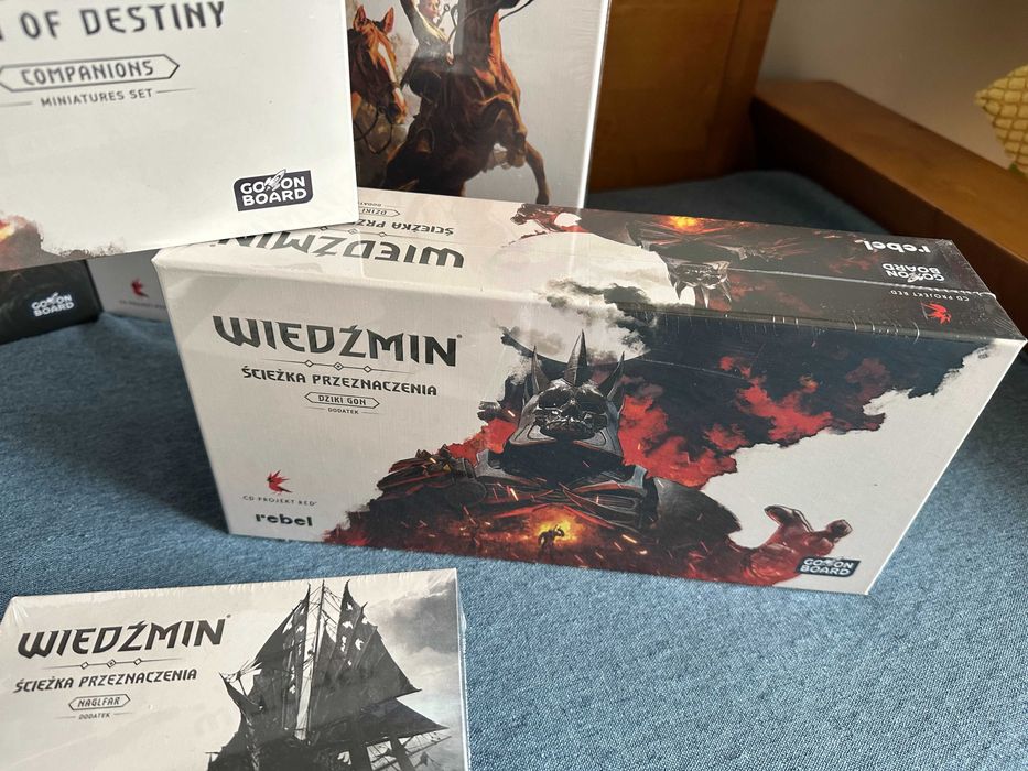 Wiedźmin Ścieżka Przeznaczenia ALL-IN Geralt Figurki Towarzyszy i inne
