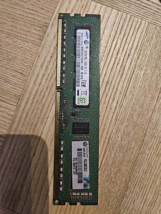 Pamięć Samsung PC3L 10600E 4GB Samsung 6 sztuk