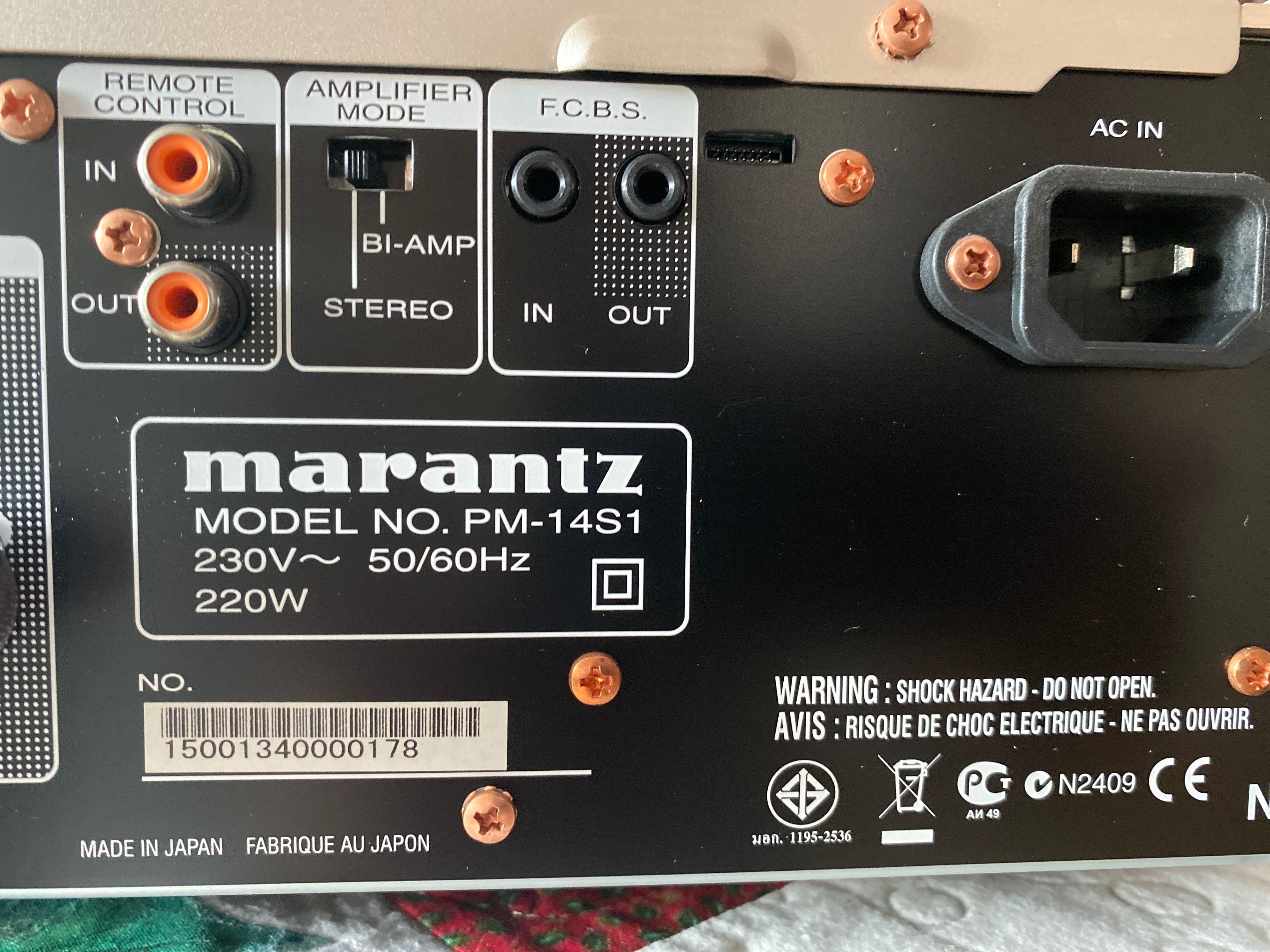 Wzmacniacz Marantz PM 14 S 1