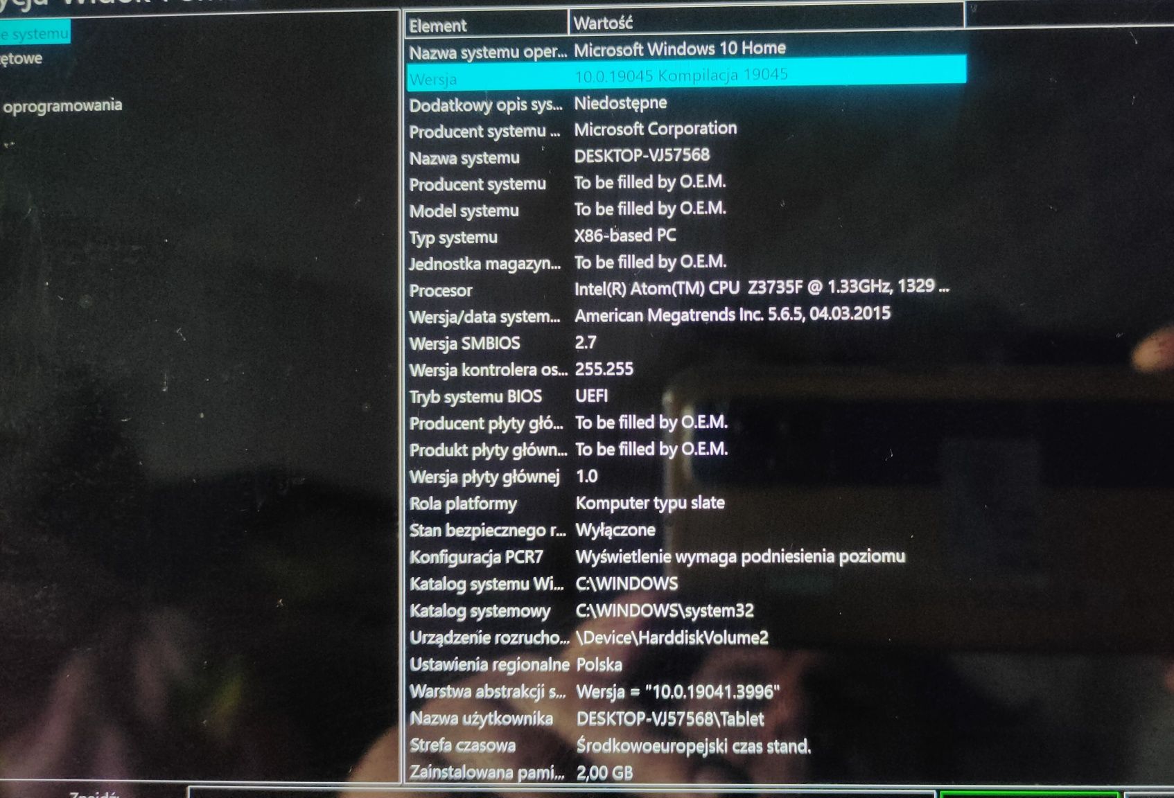GIGA OKAZJA ! Tablet laptop z Windows 10 i klawiaturą