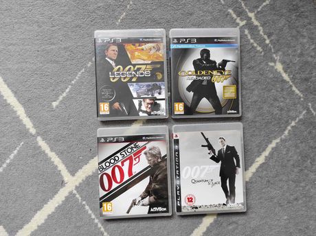 Kolekcja 3 Gier James Bond, Agent 007 - PS3 - Stan Płyt BDB