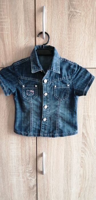 Jeansowa bluzka 110/116