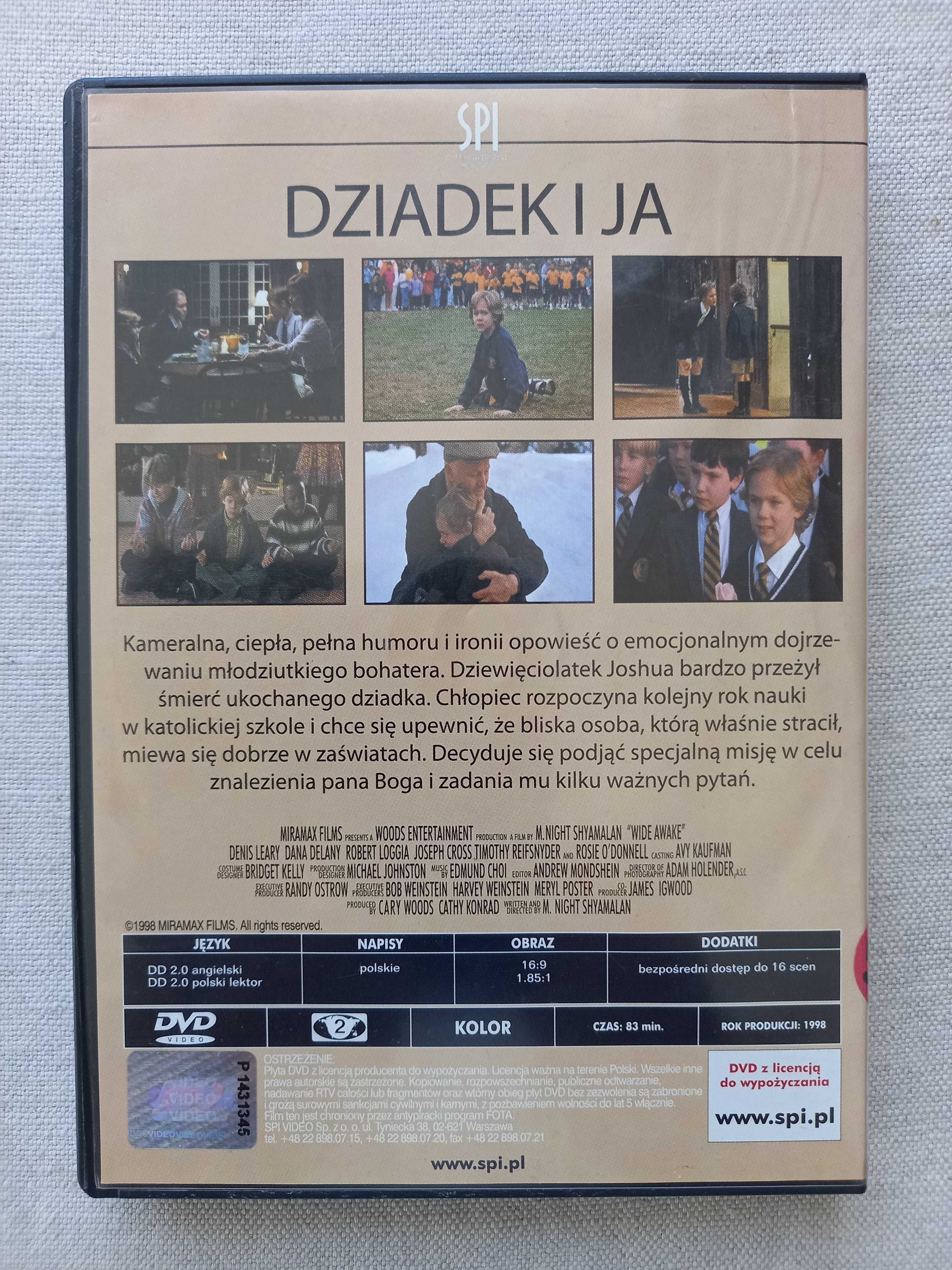 Film DVD w pudełku Dziadek i Ja