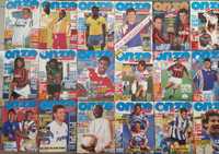 Revistas de Futebol Onze Mondial Antigas