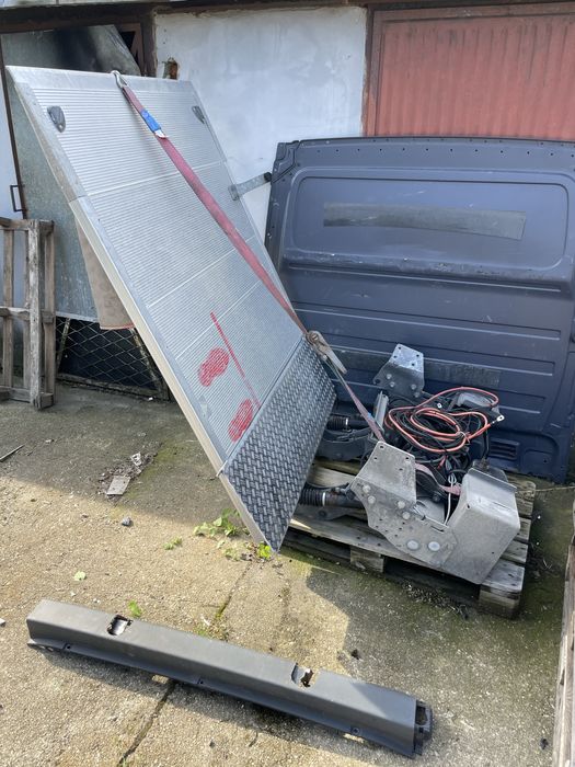 Mercedes Sprinter W906 blaszak winda hydrauliczna aluminiowa Dautel