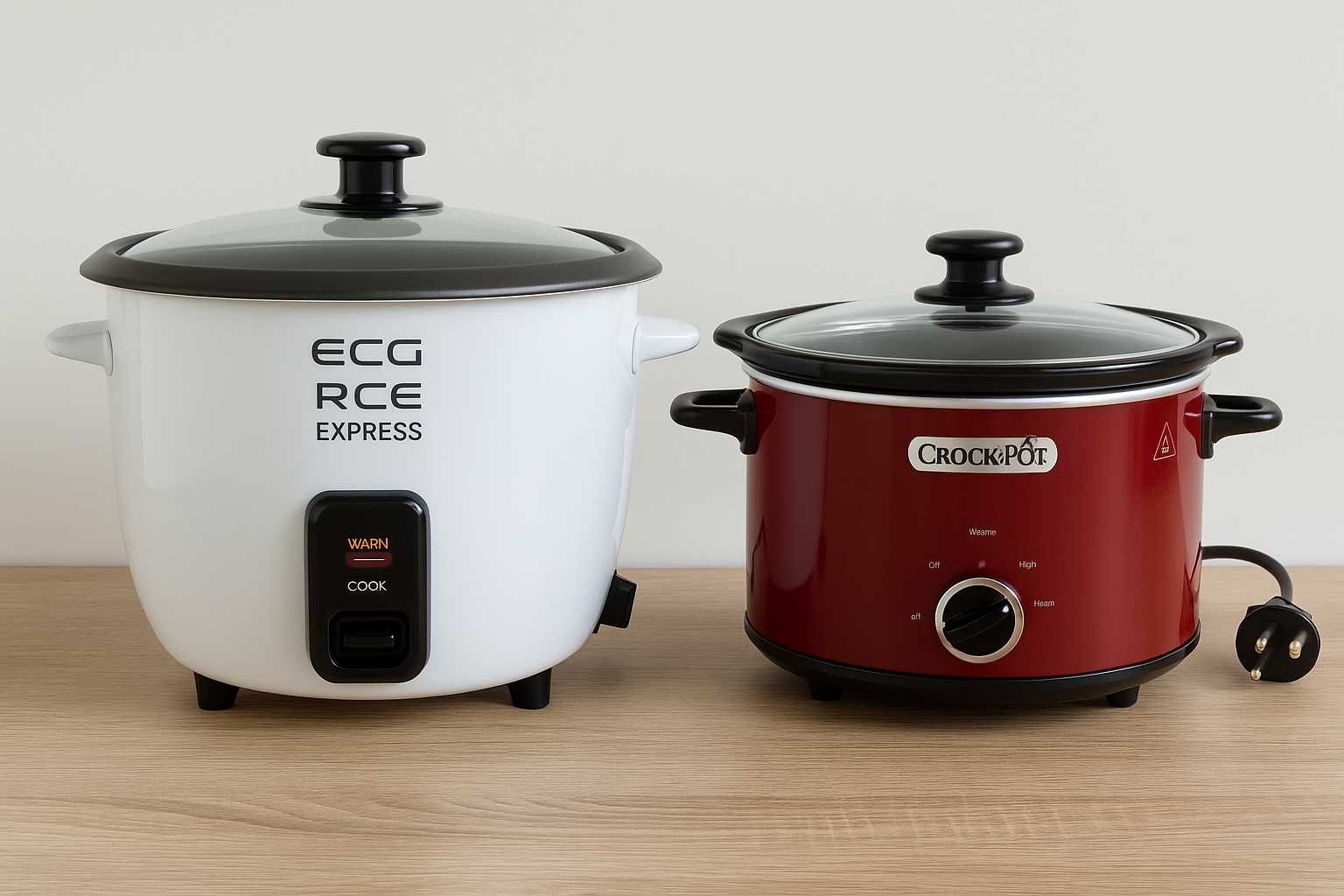 Рисоварка ECG RZ 11 + мультиварка/повільноварка CROCK-POT SCV400RD-050