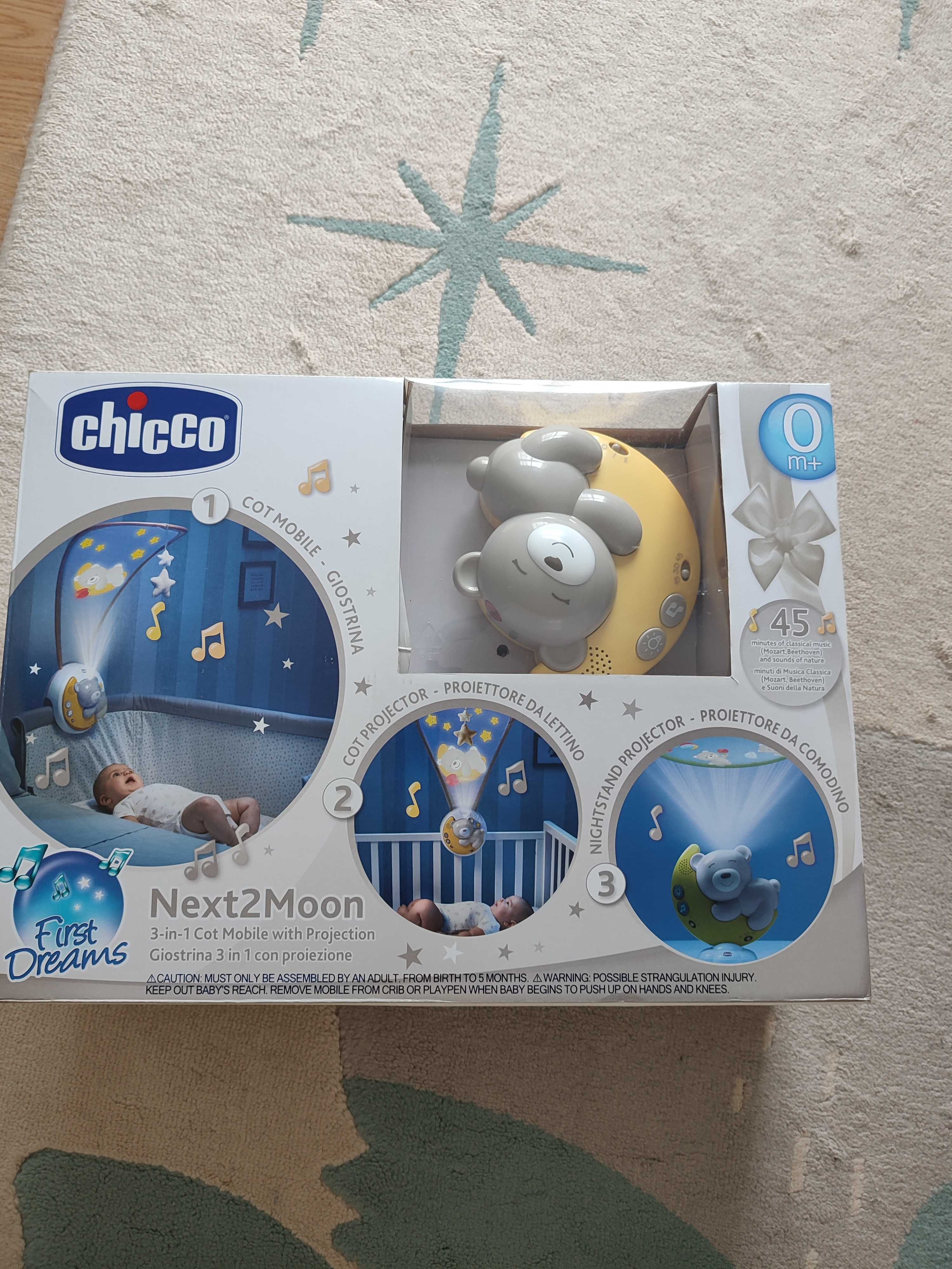 Projetor Berço Chicco Next2Moon