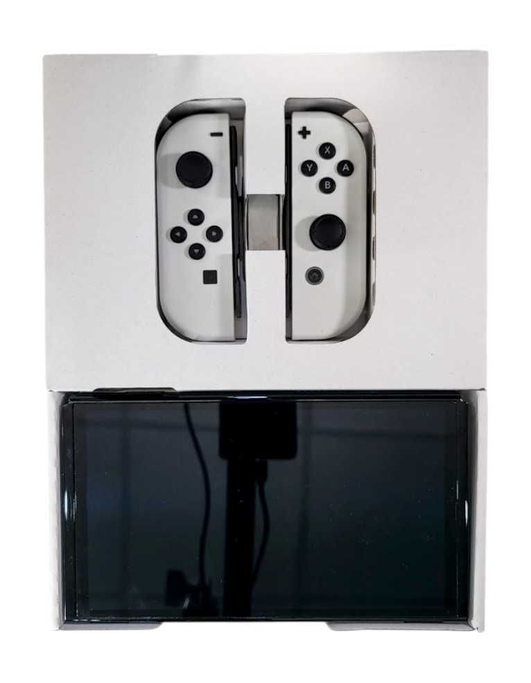 Konsola Nintendo Switch Oled Biała / W Dobrym Stanie / Oryginalna
