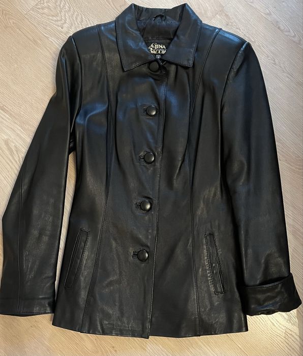 Продам шкіряний піджак