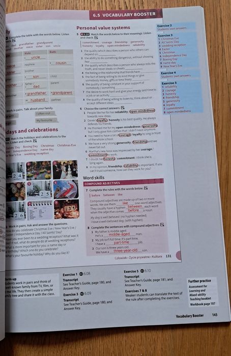 Life vision Teacher's Guid poziom A2/B1