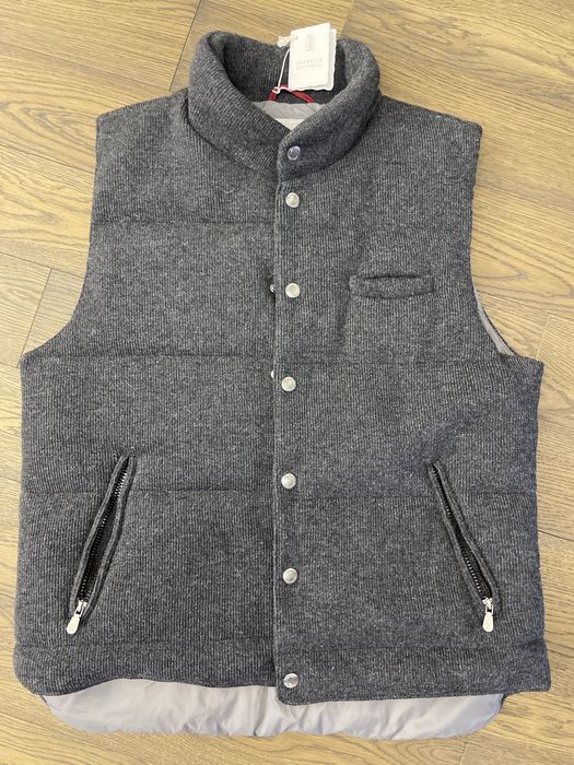 Пуховий жилет Brunello Cucinelli