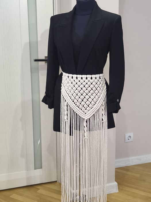 Пояс макраме припинда