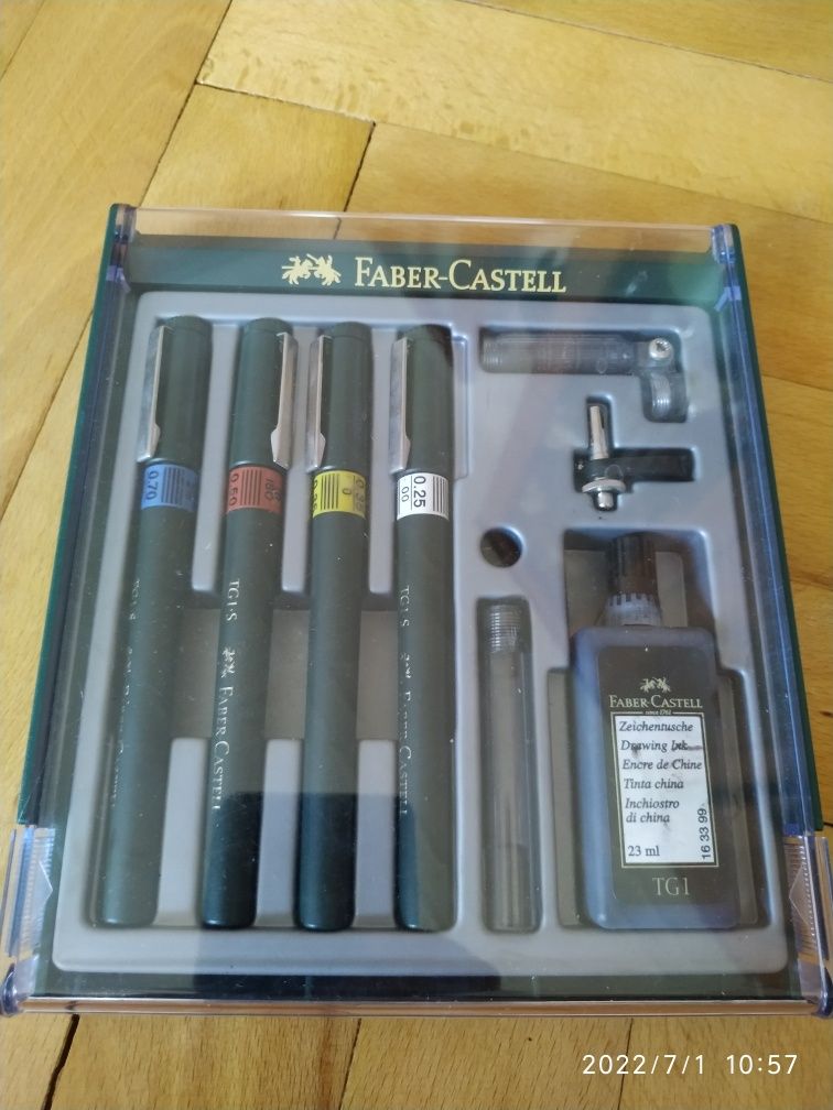 Zestaw tuszografów Faber Castell