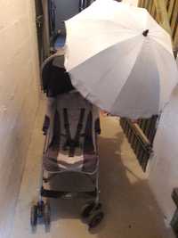 Wózek spacerówka parasolka Maclaren quest NOWE ORYG. KOŁA + parasol UV
